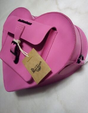 Doctor Martens Hot Pink Heart Backpack (Brand New!)